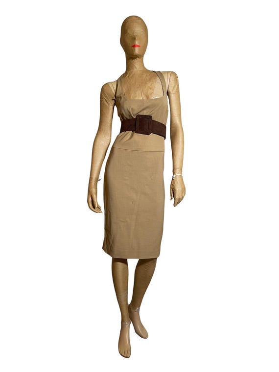 brown long satin dress Empire-Waist Classic Prom neckline and open back hermosa beach Birthday Party Amazon Latest Duration:8 Day Hire