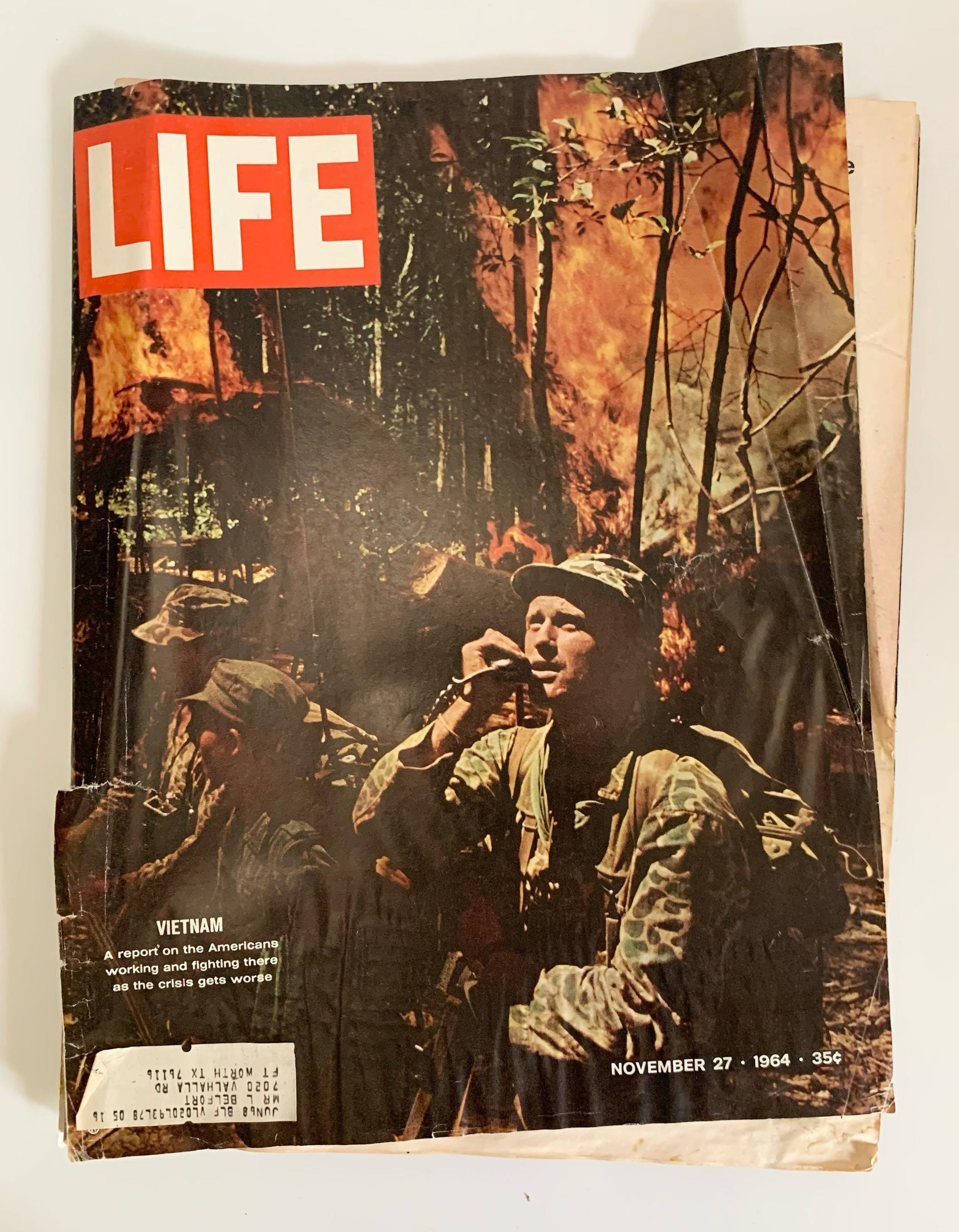 ライフ マガジン 1966 12月26日 昭和41年 LIFE Magazine Vintage Life Magazine, November 27, 1964, Vietnam War - Etsy
