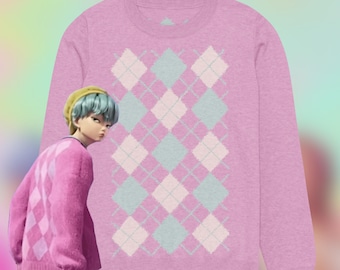 Gestrickter Saja Jungen (Baby Saja) Pullover für Cosplay oder dezente Fan-Alltagskleidung