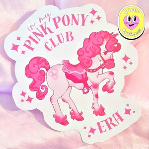 Pink Pony Club Era Sticker (Chappell Roan)