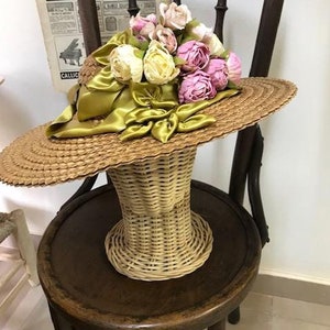 Sombrero modernista para recreación histórica. Edwardian hat