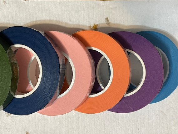 1 Roll of Floral Tape 30 Yards, 27 M/per Roll 22 Colors, Please READ  Description for Available Colors, You Pick the Color 