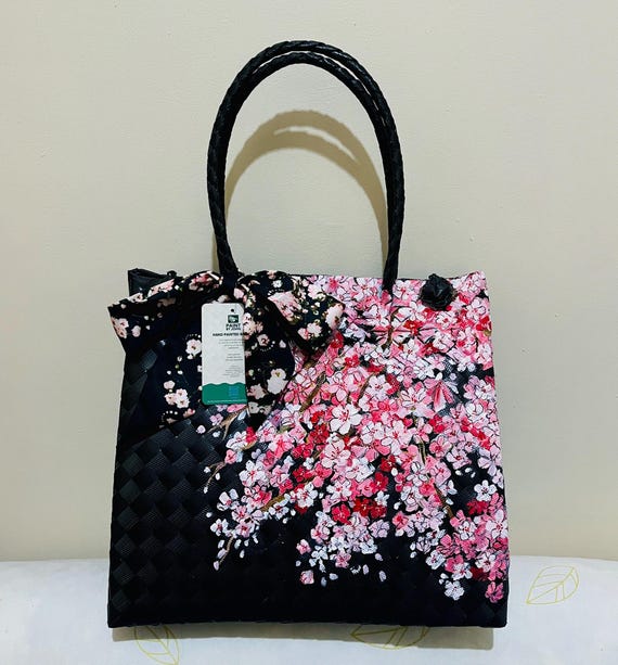 Hand Painted Bayong Bag Etsy