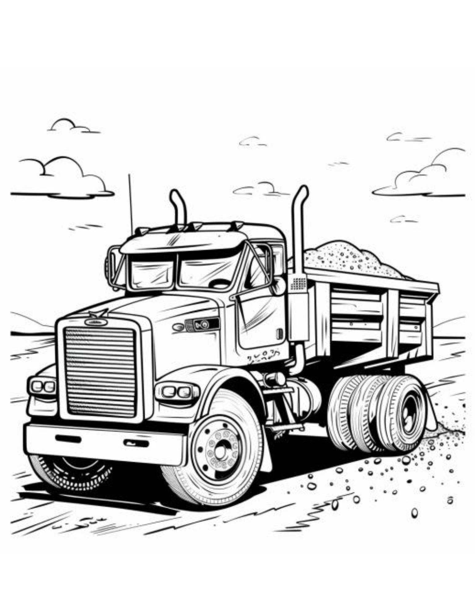 Vehicle Coloring Pages / 10 Printable Vehicle Coloring Pages for Kids