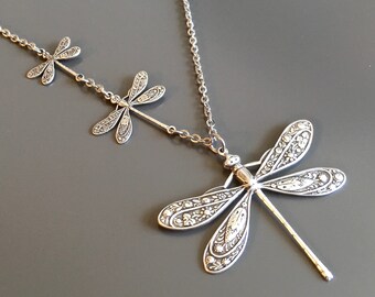 Download Dragonfly Necklace Etsy
