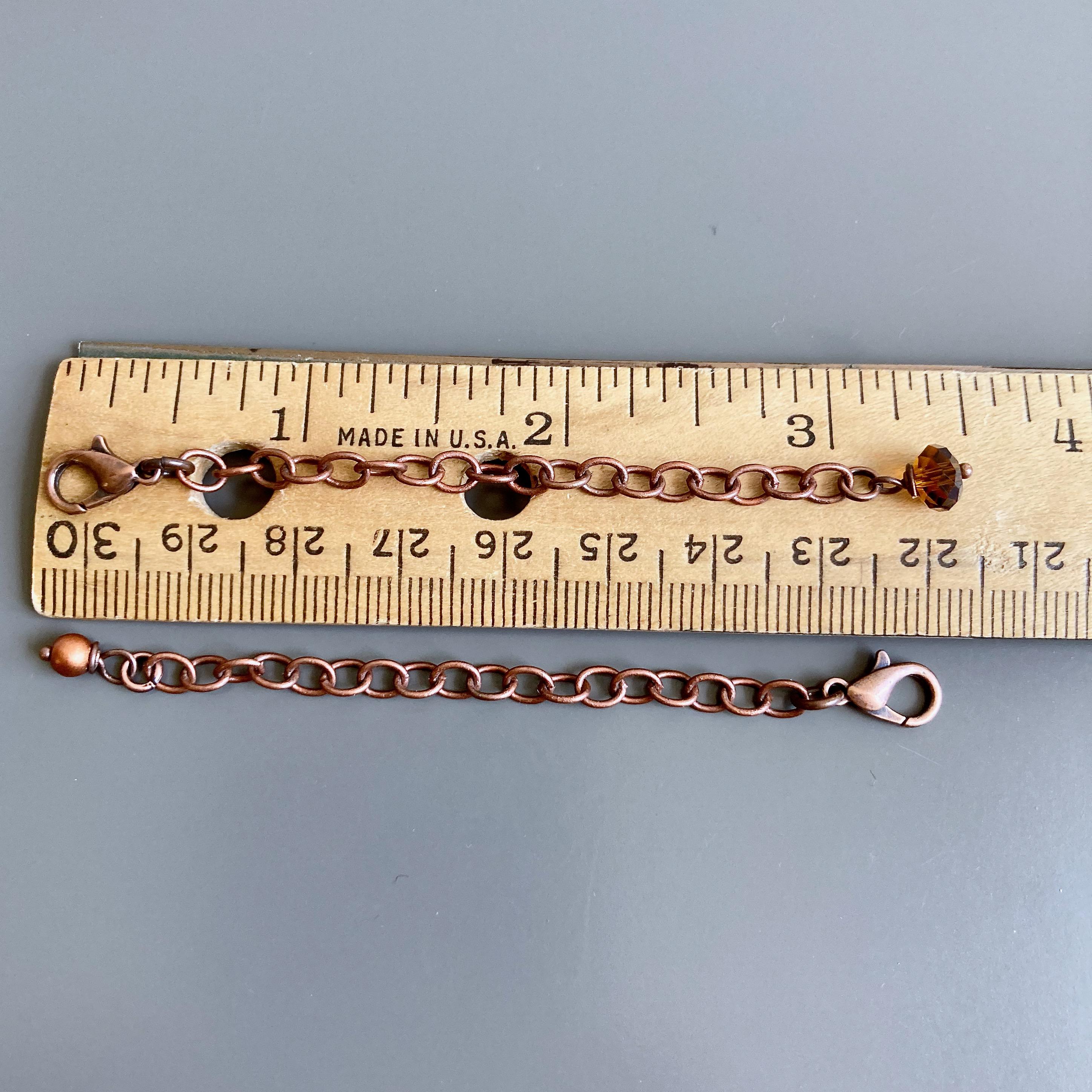 Extender Chain - Antiqued Copper, Three Inch Extension Chain, Copper ...