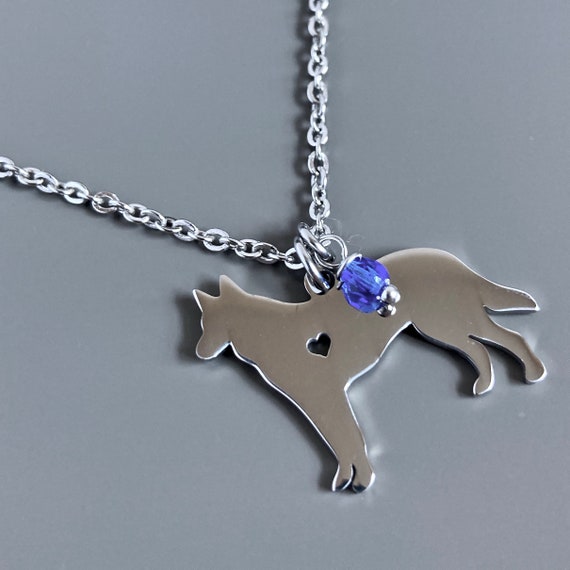 Sterling silver German Shepherd dog pendant by Dog Fever. - Golden Karat  Jewelers