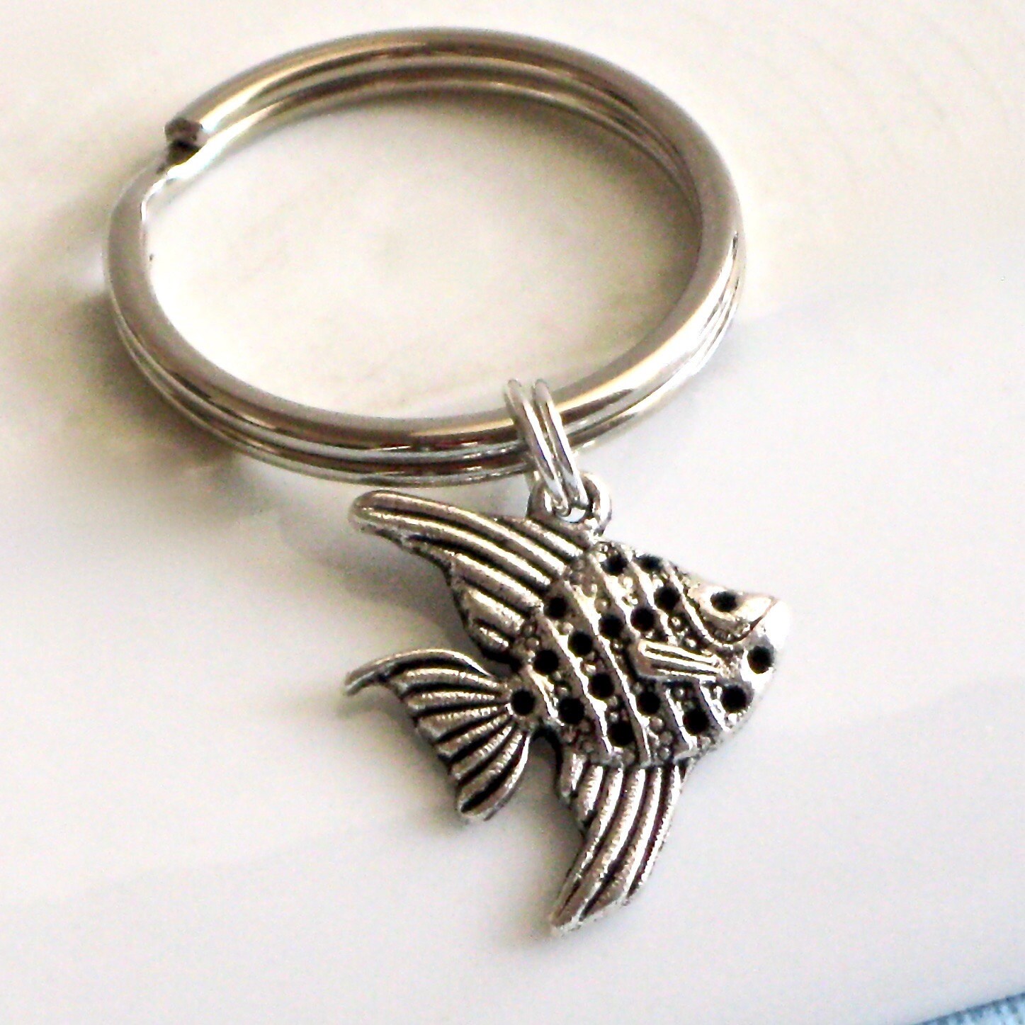 Fish Keychain Key Ring Key Chain Fish Gift Fisherman Etsy