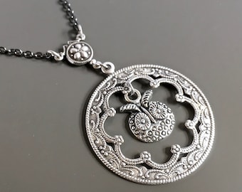 Silver Owl Necklace - Owl Jewelry, Bird Necklace, Bird Jewelry, Nature Lover Gift, Nature Jewelry, Gift for Woman, Bird Lover Gift, Birthday