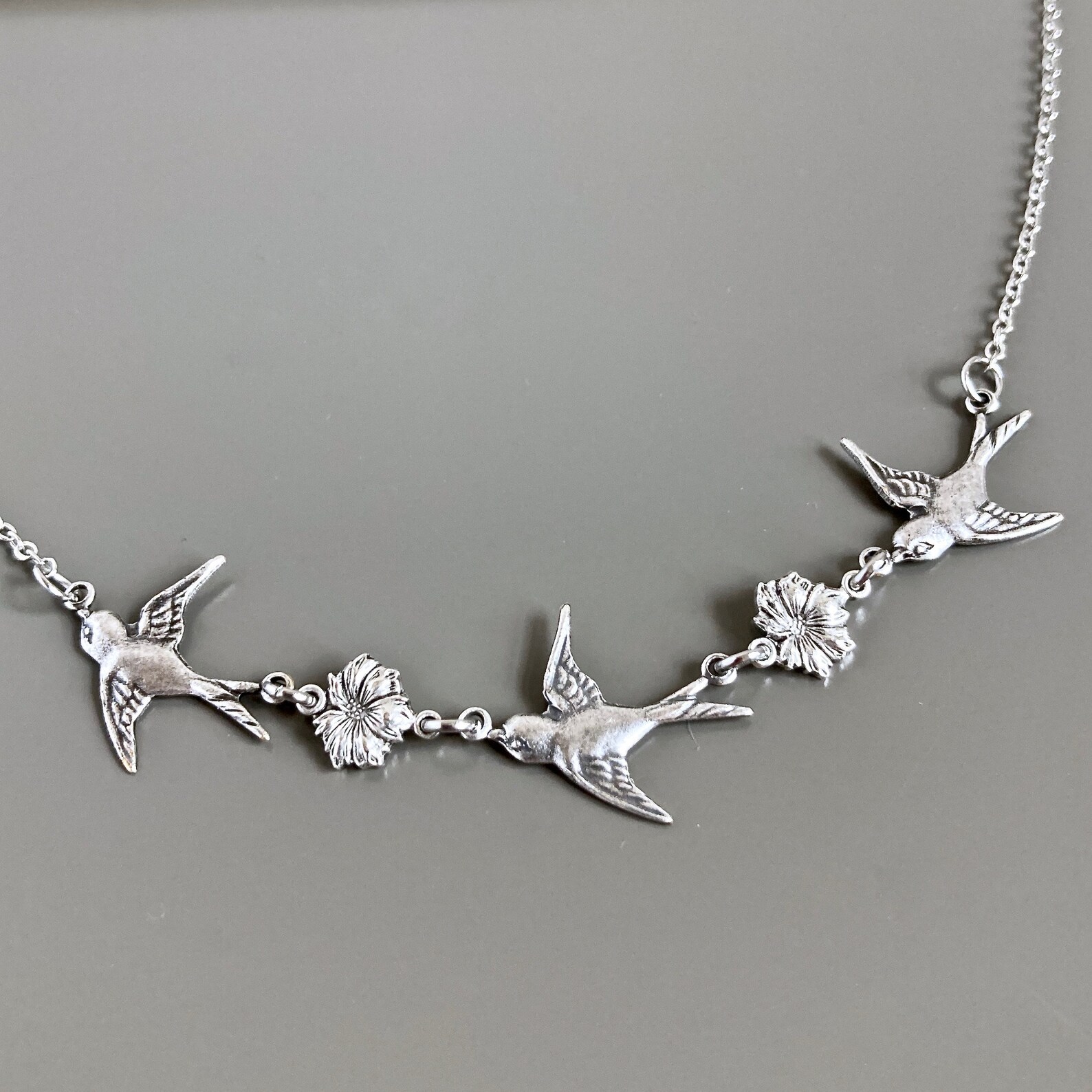 Small bird necklace Clearance
