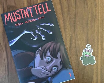 Mustn't Tell #1 of 5 (Comic Book + Sticker)