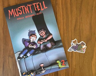 Mustn't Tell #2 of 5 (Comic Book + Sticker)