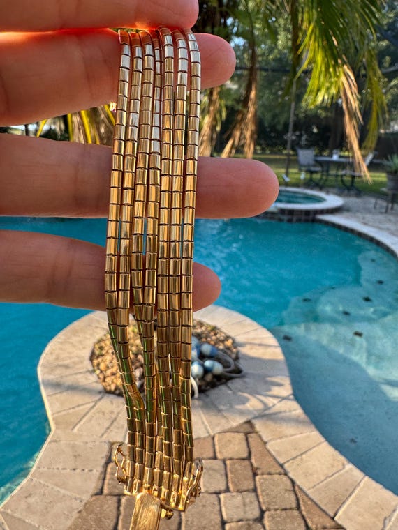 18k VINTAGE RUBY BRACELET - image 2