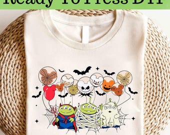 Toy Story Alliens Halloween DTF, Disney Toy Story Characters DTF Transfer, Disney Halloween DTF, Toy Story Dtf