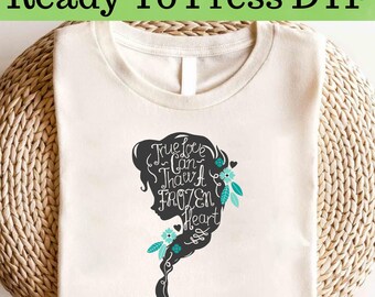 Disney Frozen Elsa DTF, Elsa Watercolor DTF Transfer, Disney Frozen Elsa And Anna DTF, Disney Elsa Frozen Shirt, Elsa And Anna Shirt