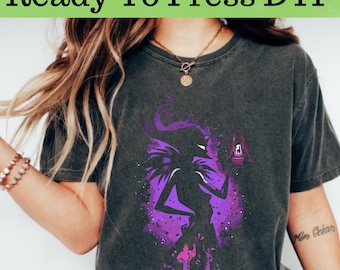 Disney Villains Maleficent DTF, Matching Bad Girls DTF Transfer, Bad Witches Villains DTF, Hades Ursula Maleficent Dtf, Villains Shirt