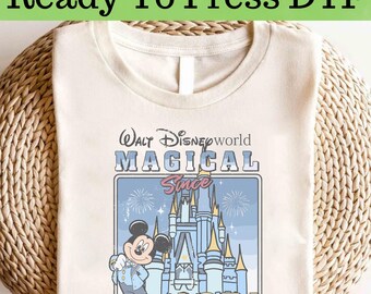Disney Mickey Mouse Magical DTF, Disney Mickey Characters DTF, Mickey Mouse DTF Transfer, Disney Dtf, Mickey and Friends Characters Dtf