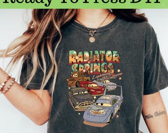 Disney Cars Radiator Springs DTF, Disney Cars DTF Transfer, Disney Cars DTF, Disney Tow Mater Shirt, Disney Cars Shirt, Radiator Springs Dtf