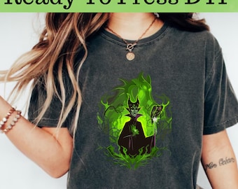 Camiseta de Maléfica de los Villanos de Disney, Camiseta de Chicas Malas a Juego, Camiseta de Brujas Malas, Camiseta de Hades y Úrsula y Maléfica, Camiseta de Villanos