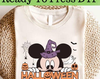 Mickey Mouse Halloween DTF, Mickey and Friends Halloween DTF, Disney Halloween DTF Transfer, Mickey and Friends Dtf