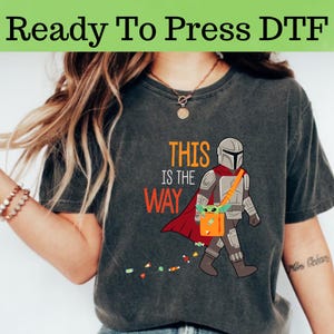 Star Wars This is the Way Halloween DTF, Star Wars Characters Halloween DTF Transfer, Star Wars DTF, Star Wars Characters Dtf