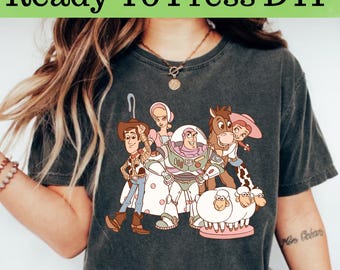 Disney Toy Story DTF, Disney Toy Story Character DTF Transfer, Disney Toys Crossing DTF, Disney Toy Story Shirt, Toy Story Characters Shirt