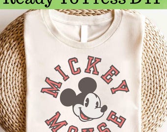 Disney Mickey Mouse DTF, Disney Mickey DTF, Retro Mickey Mouse DTF Transfer, Mickey and Friends Dtf, Disney Vacation Shirt, Mickey Dtf