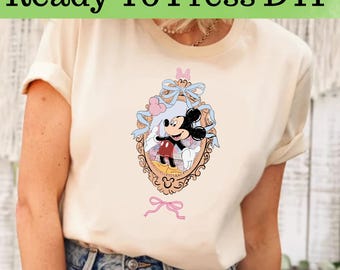 Disney Mickey Mouse Castle DTF, Disney Mickey Characters DTF, Mickey Mouse DTF Transfer, Disney Dtf, Mickey and Friends Characters Dtf