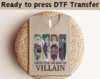 Disney Villains DTF, Bad Girls Dtf