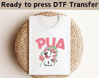 Pua DTF-överföring, Prinsessan Vaiana-karaktärer