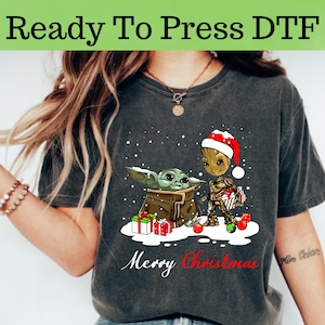 Star Wars Christmas DTF, Star Wars Characters Christmas DTF Transfer, Star Wars DTF, Disney Darth Vader Christmas Dtf, Disney Christmas Dtf