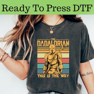 Star Wars This Is The Way DTF, Star Wars Characters DTF Transfer, Star Wars DTF, Disney Star Wars Shirt, Star Wars Characters Shirt