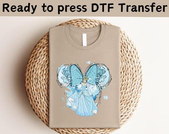 Cinderella Disney Princess DTF Transfer