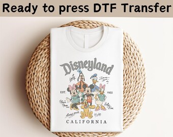 Disney Mickey and Friends DTF, Mickey Characters Dtf