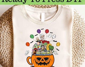 Toy Story Halloween DTF, Disney Toy Story Characters DTF Transfer, Disney Halloween DTF, Toy Story Dtf, Toy Story Characters Halloween Dtf