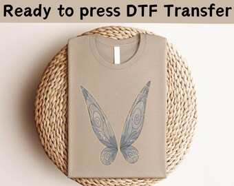 Disney Princess Tinkerbell DTF Transfer, Ready To Press