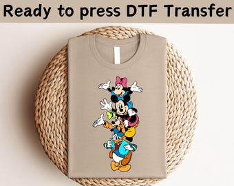 Disney Musse och vänner DTF, Mussefigurer DTF