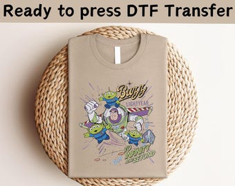 Toy Story To Infinity And Beyond DTF Transfer