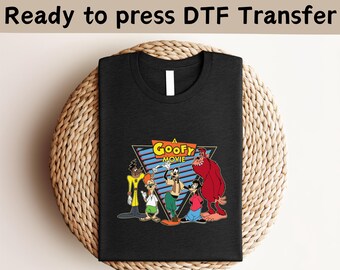 Goofy Movie Powerline DTF Transfer, Disney Vintage Shirt