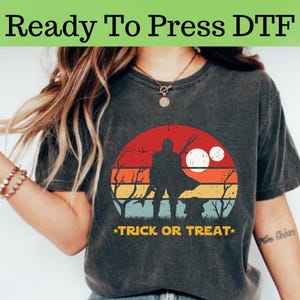 Star Wars Trick or Treat DTF, Star Wars Characters Halloween DTF Transfer, Star Wars DTF, Disney Star Wars Dtf,Star Wars Characters Dtf