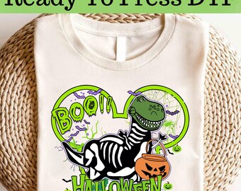 Toy Story Rex Halloween DTF, Disney Toy Story Characters DTF Transfer, Disney Halloween DTF, Toy Story Characters Halloween Dtf