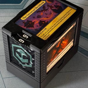 Universal DeckDock - Modular Deck Box Compatible with Magic, Lorcana, Star Wars Unlimited and More!