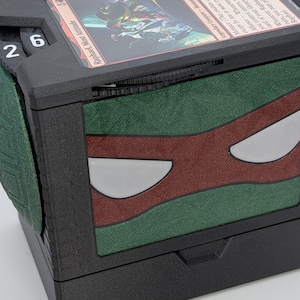 Turtle Power - Universal DeckDock - Deck box with Counter and Token Tray