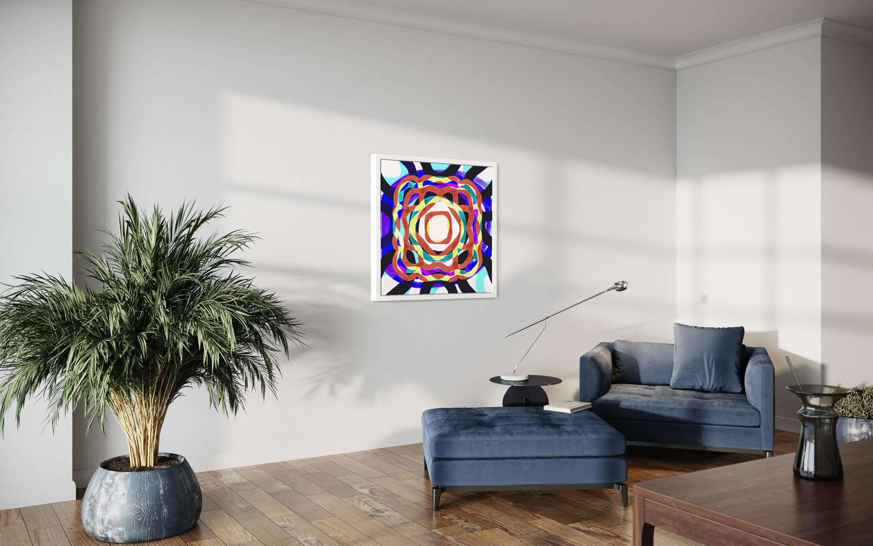 One Kiss - DLipa & Calvin Harris Song Inspired Art Print, Giclee Print, Large Art Print, Modern Wall Décor, Contemporary Painting