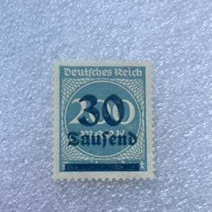 1910er Seltene Briefmarke
