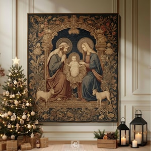 Vintage Jesus Rug - Etsy