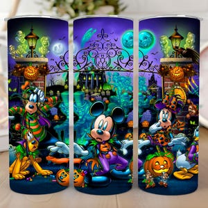 Disney Halloween Mickey Mouse Tumbler, Halloween Tumbler, Mickey Tumbler, Tumbler Gift, Halloween Gifts, Kids Tumbler,Halloween party