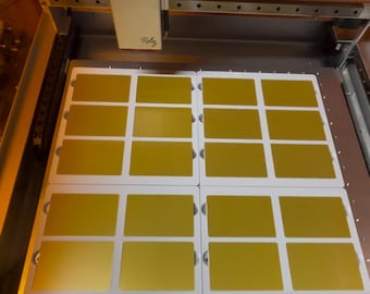 Roly LaserMatic Business Card Jig Lightburn File