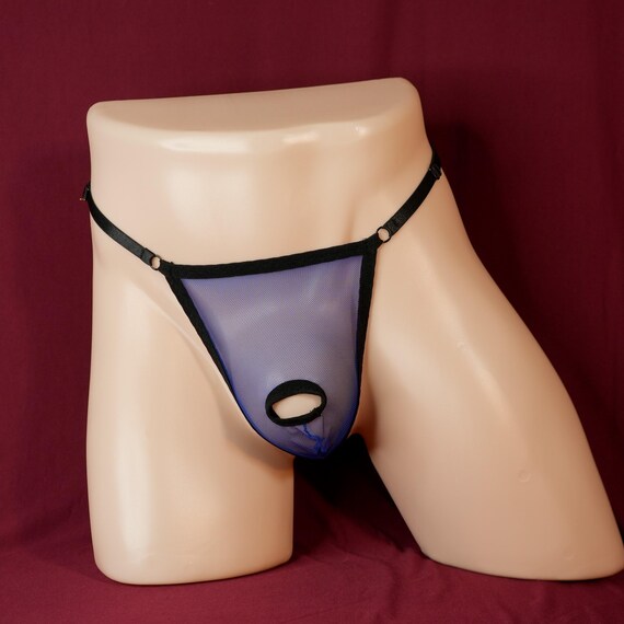 Männer Tanga offenes Loch Herren ouvert unzensierte Slips, ouvert Höschen  unzensierte Dessous Boxer Briefs, Sissy Unterwäsche Männer String