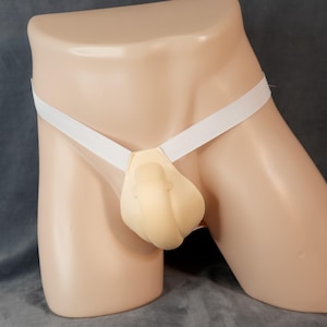 FTM Packer XS-6XL Female to Male Foam Packer (Jockstrap Style!) EZ-Bulge Packer for Everyday Wear, Thong ftm Packing Jock Harness